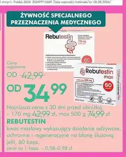 SuperPharm Suplement diety Rebutestin oferta