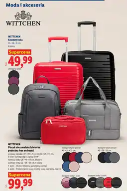Lidl Plecak Wittchen oferta