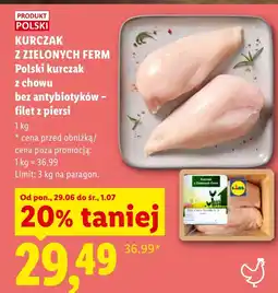 Lidl Kurczak Zielone Fermy oferta