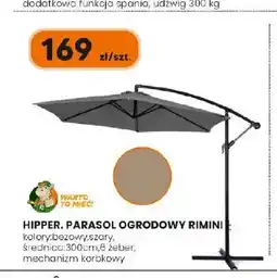 Hipper.pl Parasol ogrodowy Rimini Hipper oferta