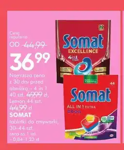 SuperPharm Tabletki do zmywarki Somat Excellence oferta