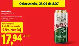 Lidl Piwo Namysłów oferta