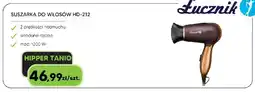 Hipper.pl Suszarka do włosów Łucznik HD-212 oferta
