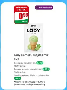 Dino Lody o smaku mojito Emix oferta