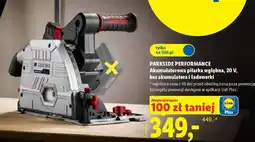 Lidl PARKSIDE PERFORMANCE Akumulatorowa pilarka wgłębna, 20 V oferta