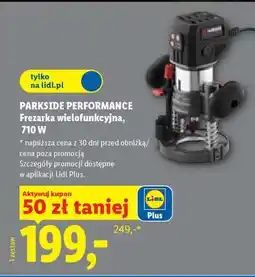 Lidl PARKSIDE PERFORMANCE Frezarka wielofunkcyjna, 710 W oferta