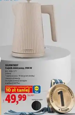 Lidl Silvercrest Czajnik elektryczny, 3100 W oferta