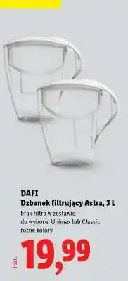 Lidl DAFI Dzbanek filtrujący Astra, 3 L oferta