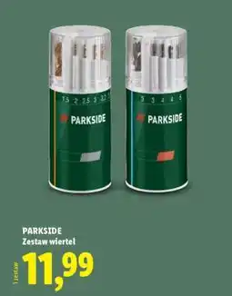 Lidl Parkside Zestaw wierteł oferta