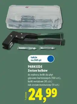 Lidl PARKSIDE Zestaw kołków oferta