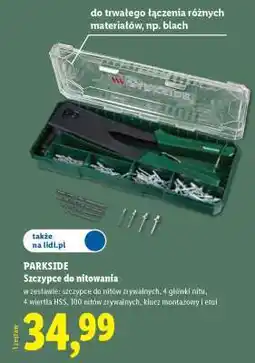 Lidl PARKSIDE Szczypce do nitowania oferta