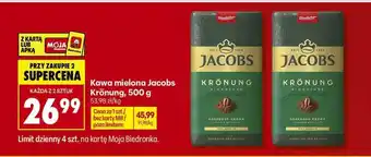 Biedronka Kawa mielona Jacobs Krönung, 500 g oferta