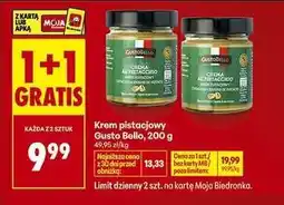 Biedronka Krem pistacjowy Gusto Bello 200 g oferta