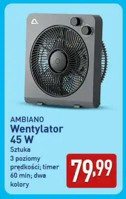 ALDI AMBIANO Wentylator 45 W oferta