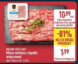 ALDI Mięso mielone z łopatki wieprzowej oferta