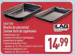 ALDI CROFTON Blacha do pieczenia/Zestaw form do zapiekania oferta