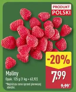 ALDI Maliny oferta
