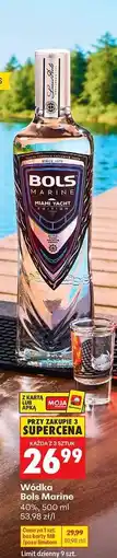 Biedronka WÓDKA BOLS MARINE 40%, 500 ML oferta