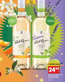 Biedronka Carlo Rossi Botanicals Jasmine Orange / Lavender Lime oferta