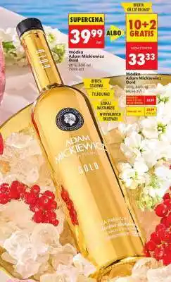 Biedronka Wódka Adam Mickiewicz Gold oferta