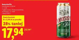 Lidl Namysłów Pils oferta