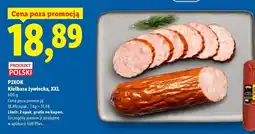 Lidl Kiełbasa żywiecka, XXL oferta