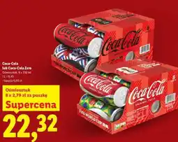 Lidl Coca-Cola lub Coca-Cola Zero oferta
