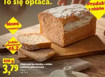 Lidl Chleb żytni bez drożdży oferta
