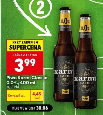 Biedronka Piwo Karmi Classic oferta