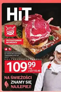 Selgros Wołowina sezonowana na sucho Dry Aged Beef Tomahawk stek luz oferta