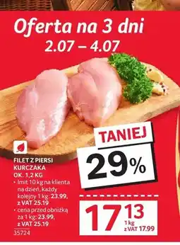 Selgros Filet z piersi kurczaka oferta