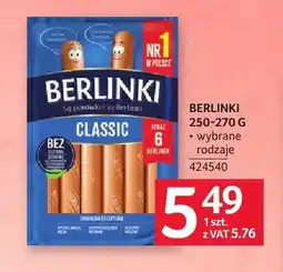 Selgros Parówki Berlinki Classic oferta