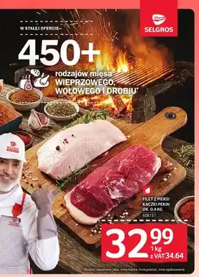 Selgros Filet z piersi kaczki Pekin oferta