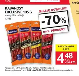 Selgros Kabanosy Exclusive Tarczyński Wieprzowe oferta