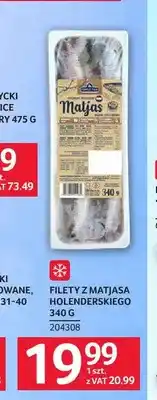 Selgros Filety z matjasa holenderskiego Family Fish oferta