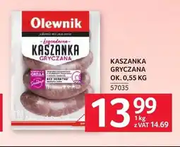 Selgros Kaszanka gryczana Olewnik oferta