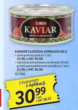 Selgros Kawior z łososia gorbusza Lemberg oferta