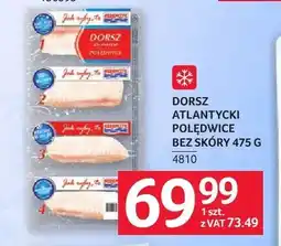 Selgros Dorsz atlantycki polędwice bez skóry Myfood oferta