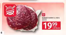 Selgros Burger z sarny oferta