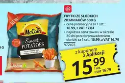 Selgros Frytki ze słodkich ziemniaków McCain oferta