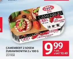 Selgros Ser Camembert z sosem żurawinowym NaTurek Grill oferta