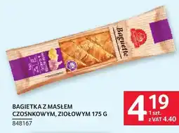 Selgros Bagietka z masłem czosnkowym Meggle oferta