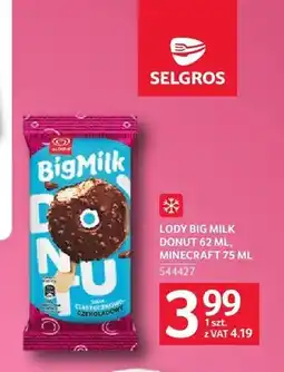 Selgros Lody Big Milk Donut oferta
