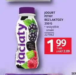 Selgros Jogurt pitny bez laktozy Łaciate oferta