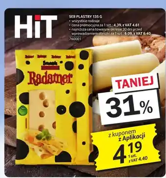 Selgros Ser plastry Radamer Spomlek oferta