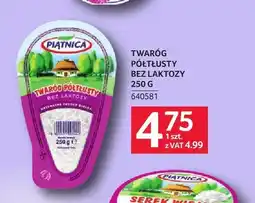 Selgros Twaróg półtłusty bez laktozy Piątnica oferta