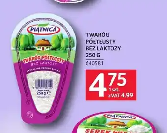 Selgros Twaróg półtłusty bez laktozy Piątnica oferta
