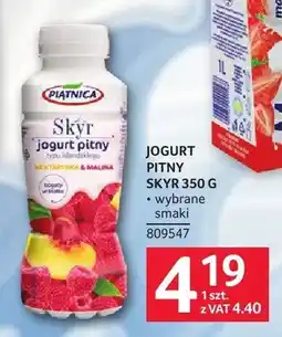 Selgros Jogurt pitny Skyr Piątnica oferta