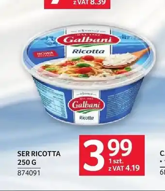 Selgros Ser Ricotta Galbani oferta
