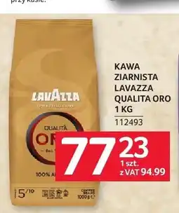Selgros Kawa ziarnista Lavazza Qualita Oro oferta